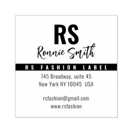 Signature Wood Art Stamp Rubberstempel