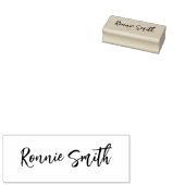 Signature Wood Art Stamp Rubberstempel (Gestempeld)