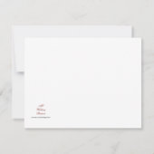 Signboard Bewaar de datum (blauw) Aankondiging (Achterkant)