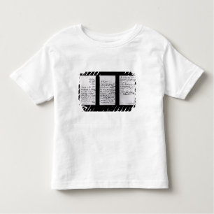 Signed letter, 1887 (pen en inkt op papier) (b/w) kinder shirts