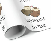 SIGNIFICANTE OTTERS-koppels shirten, accessoires Cadeaupapier (Rol Hoek)