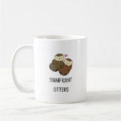 SIGNIFICANTE OTTERS-koppels shirten, accessoires Koffiemok (Links)
