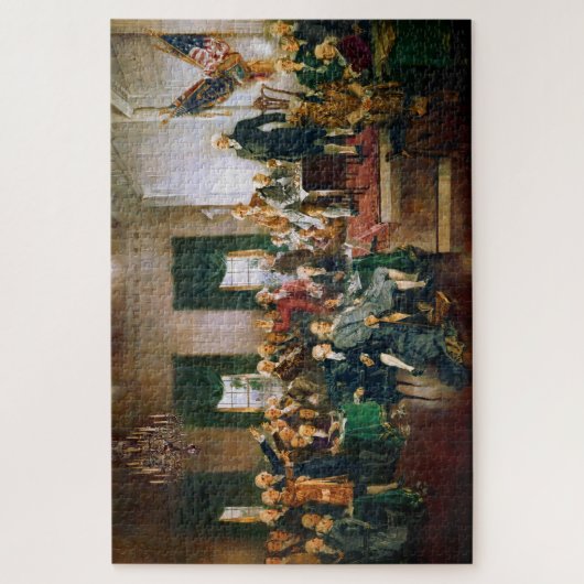 Signing van de Verenigde Staten Grondwet 1787 Legpuzzel (Verticaal)