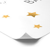 Signo de bienvenida de Póster Moon & Stars Boy Poster (Hoek)