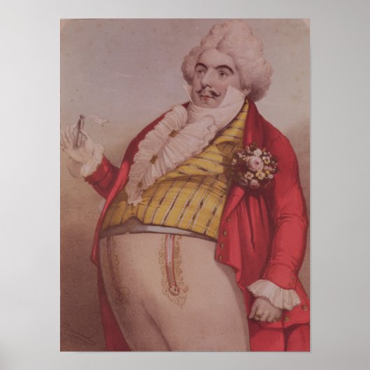 Signor Lablache als Dr. Dulcamara Poster (Voorkant)