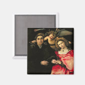 Signor Marsilio Cassotti en zijn vrouw, Faustina Magneet (Voorkant / Achterkant)