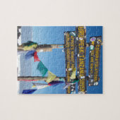 Signpost over de Top van Kilimanjaro kenya Legpuzzel (Horizontaal)