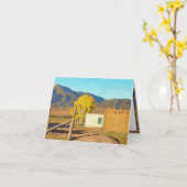 Signs of Autumn, 1931, van Maynard Dixon Kaart (Gele Bloem)