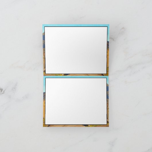 Signs of Autumn, 1931, van Maynard Dixon Kaart (Binnen)