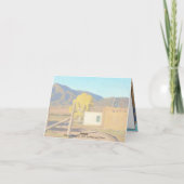 Signs of Autumn, 1931, van Maynard Dixon Kaart (Achterkant)