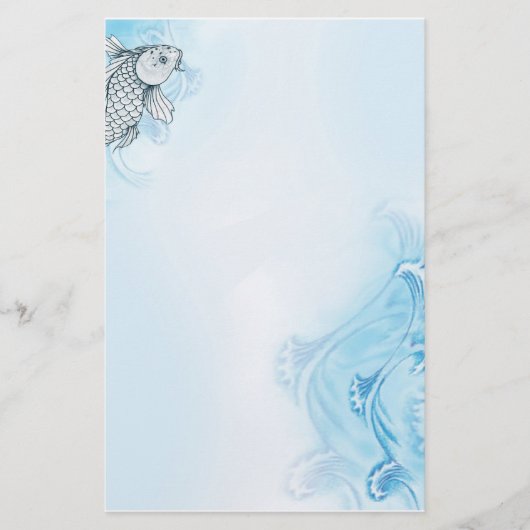 Signs of Koi - Letterhead Stationery Briefpapier (Voorkant)