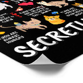 Signs That You Are Secretly A Cat Poster (Hoek)