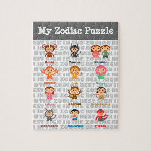 Signs Zodiac Puzzle Legpuzzel