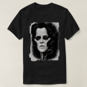 Sigourney Weaver Giger Stijl T-shirt (Design voorkant)