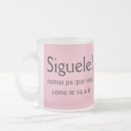 Siguele pa que veas como te va air matglas koffiemok