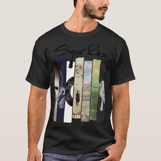 Sigur Ros Discografie T-shirt (Voorkant)