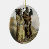 Sih-Chida en Mahchsi-Karehde, Mandan Indians, pla Keramisch Ornament (Rechts)