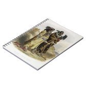 Sih-Chida en Mahchsi-Karehde, Mandan Indians, pla Notitieboek (Linkerzijde)