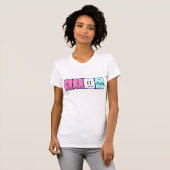 Siham periodiek tabelnaam shirt (Voorkant volledig)