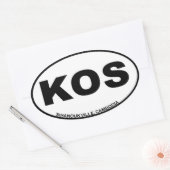 Sihanoukville Stadscode Sticker (Envelop)