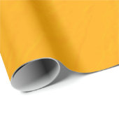 Siimple Gouden kleur Abstracte Kunst  Cadeaupapier (Rol Hoek)