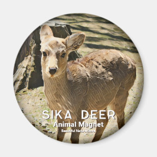 Sika Deer magneet