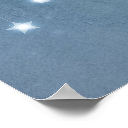 Sika Deer Magnolia Poster (Hoek)