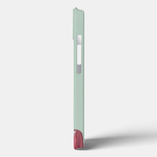 Sika Herten en Konijn in de Sneeuw Case-Mate iPhone Case (Achterkant / Links)