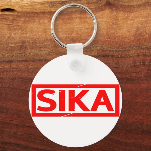 Sika Stamp Sleutelhanger (Voorkant)