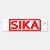 Sika Stempel Bumpersticker (Voorkant)