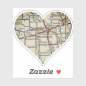  Sikeston Map Sticker (Vel)