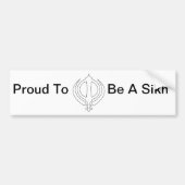 Sikh Car sticker (Voorkant)