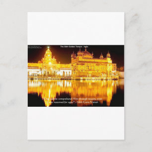 Sikh De Gouden Tempel In India Cadeaus & T-shirts Briefkaart