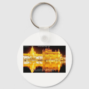 Sikh De Gouden Tempel In India Cadeaus & T-shirts Sleutelhanger
