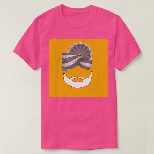 Sikh Design T-shirt (Design voorkant)