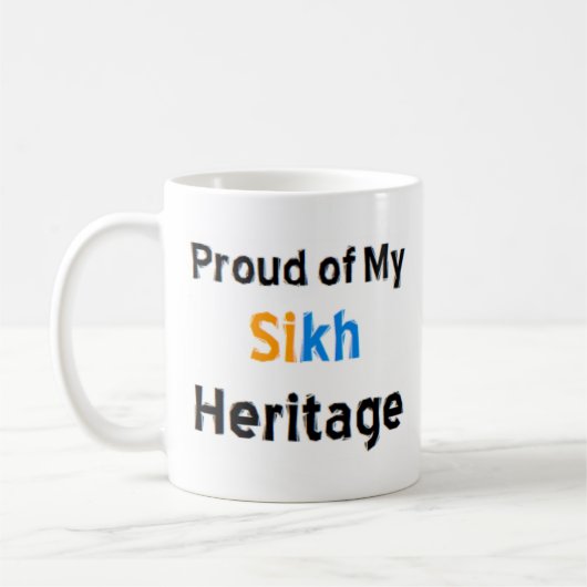 Sikh erfgoed koffiemok (Links)