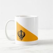 Sikh Flag Koffiemok (Links)
