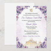 Sikh Huwelijks Sukhmani Sahib Path Uitnodiging (Voorkant / Achterkant)
