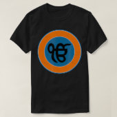 Sikh Ik Onkar Retro Sikhism Ek Onkar T-shirt (Design voorkant)