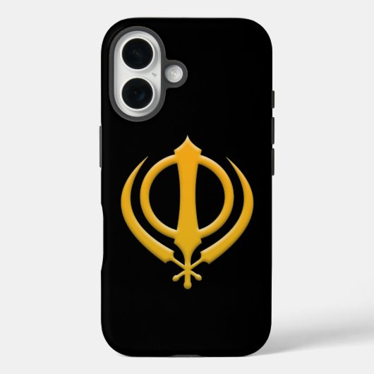 Sikh Khanda Case-Mate iPhone Case (Achterkant)