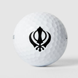 Sikh Khanda Golfballen