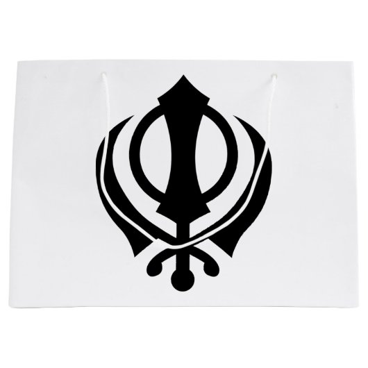 Sikh Khanda Groot Cadeauzakje (Voorkant)
