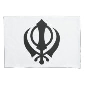 Sikh Khanda Kussensloop (Voorkant)