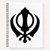Sikh Khanda Notitieboek (Voorkant)