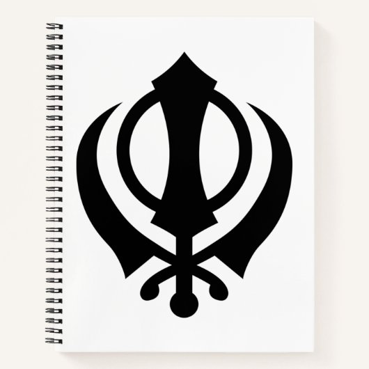 Sikh Khanda Notitieboek (Voorkant)