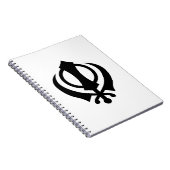 Sikh Khanda Notitieboek (Rechterzijde)