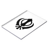 Sikh Khanda Notitieboek (Linkerzijde)