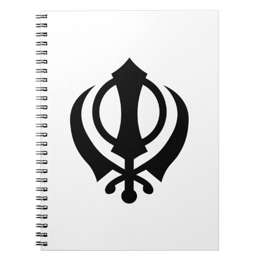 Sikh Khanda Notitieboek (Voorkant)