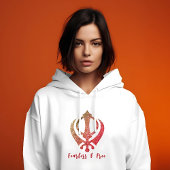 Sikh Khanda "Onbevreesd & Vrij" Hoodie