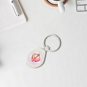 Sikh Khanda "Onbevreesd & Vrij" Sleutelhanger